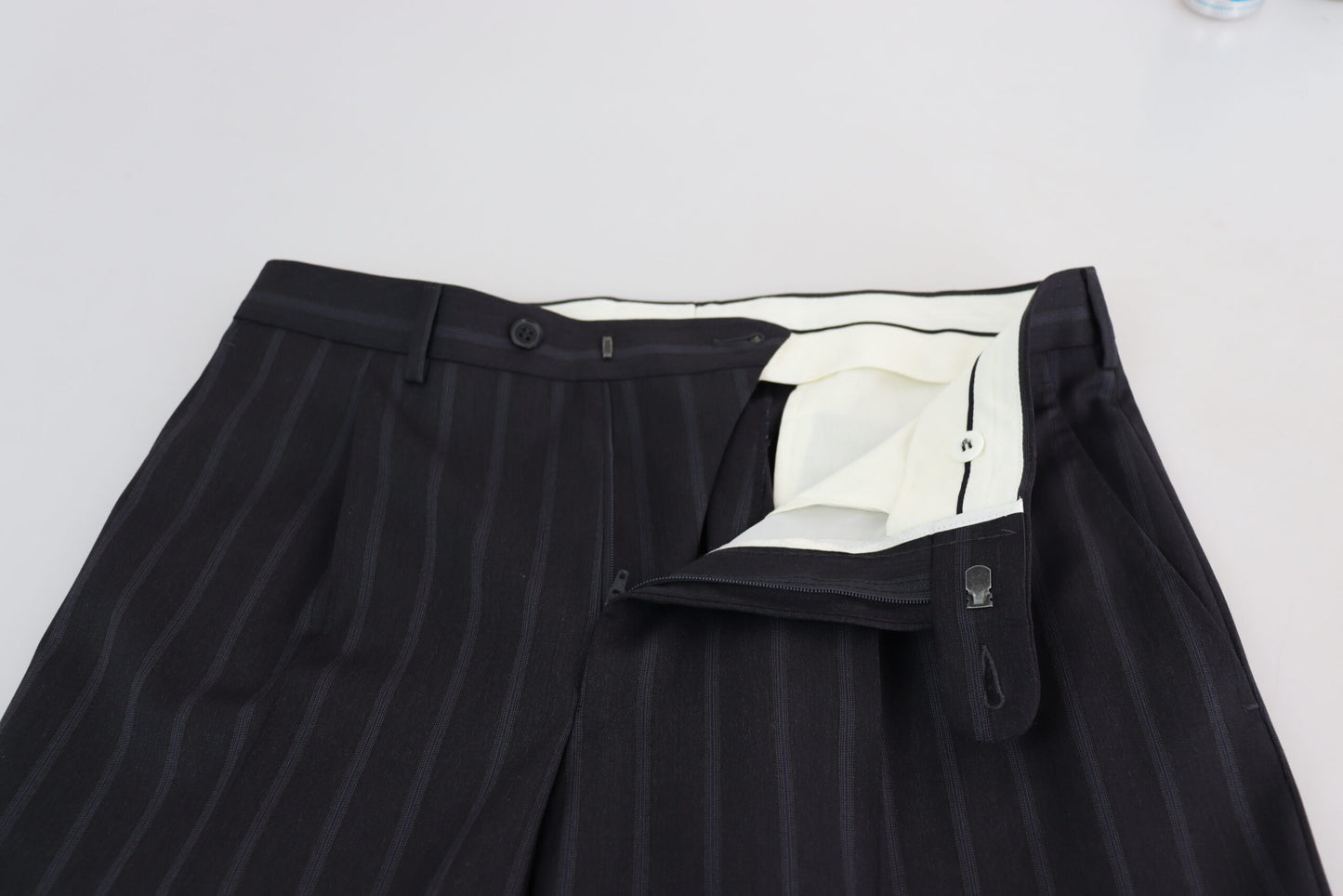 Dolce & Gabbana – Formelle Hose aus grauer Wollmischung