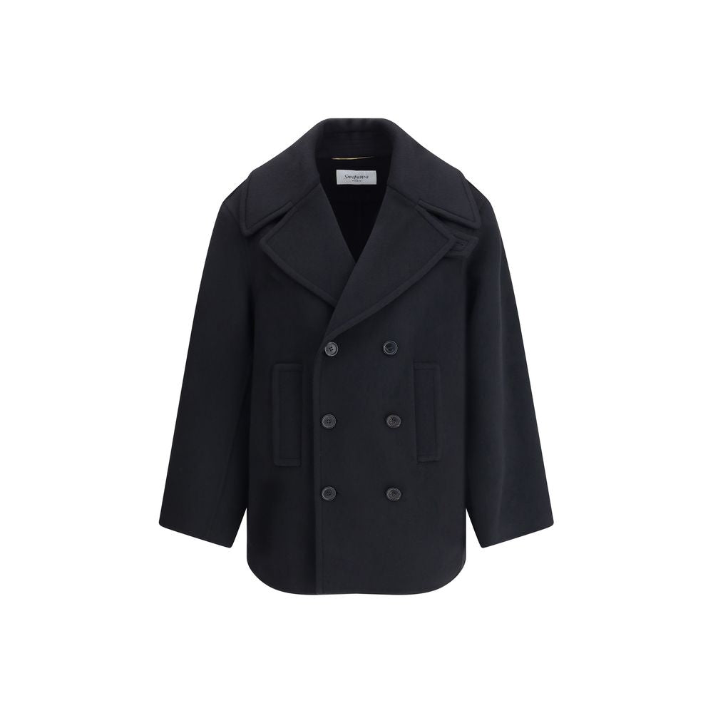 Saint Laurent Caban-Mantel