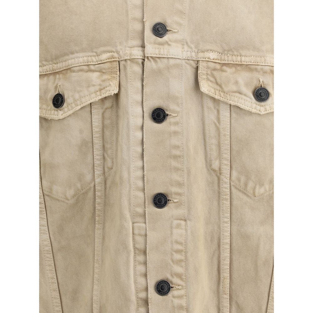 Balenciaga Übergroße Jeansjacke