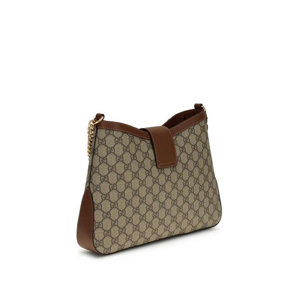 Gucci Große Schultertasche mit Vorhängeschloss