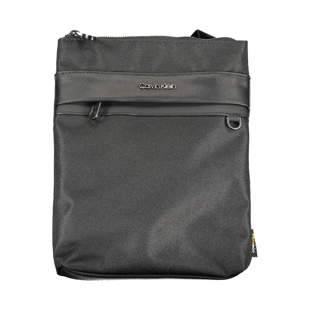 Calvin Klein – Schwarze Polyester-Umhängetasche