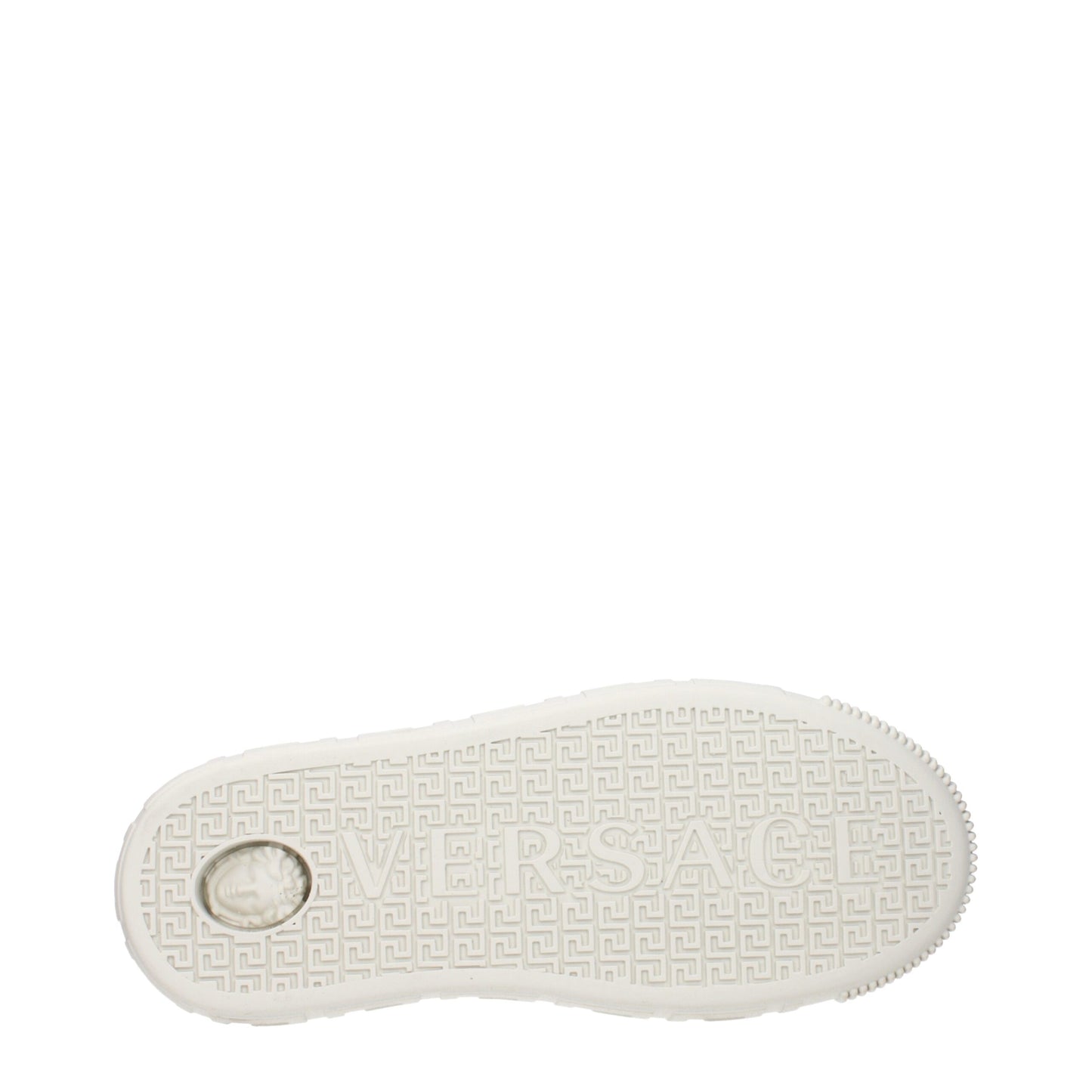Weiße Ledersneaker von Versace