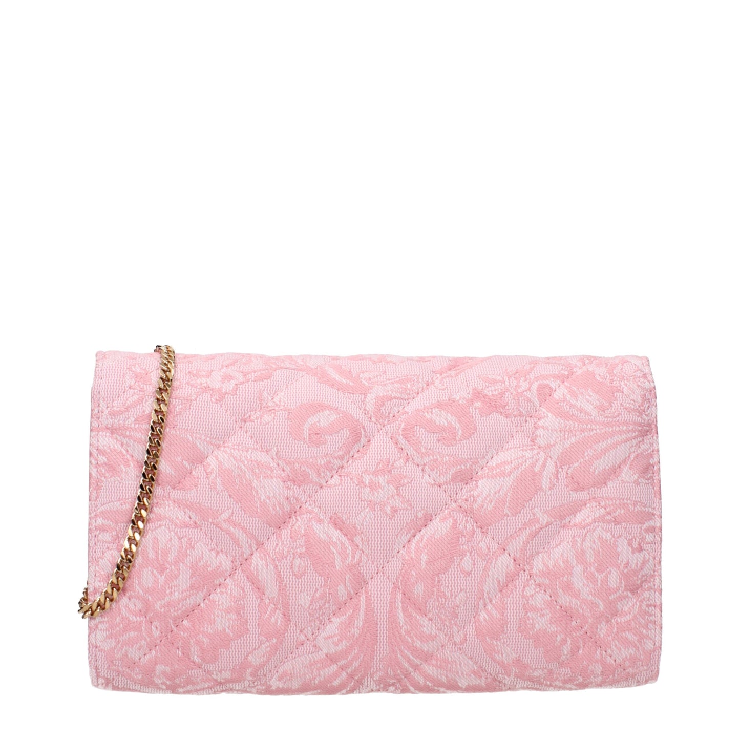 Versace Pink Stoff Clutches
