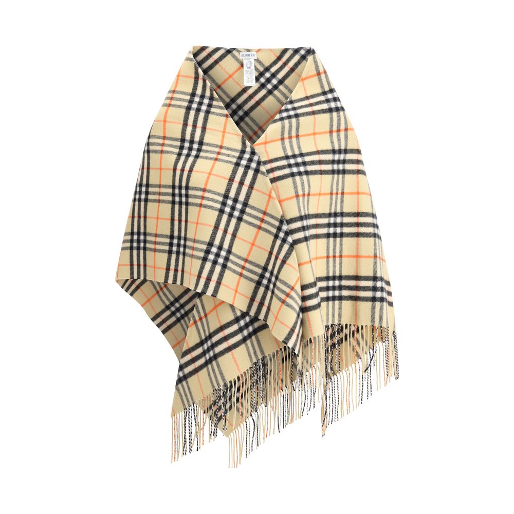 Burberry Cape aus Wolle und Kaschmir