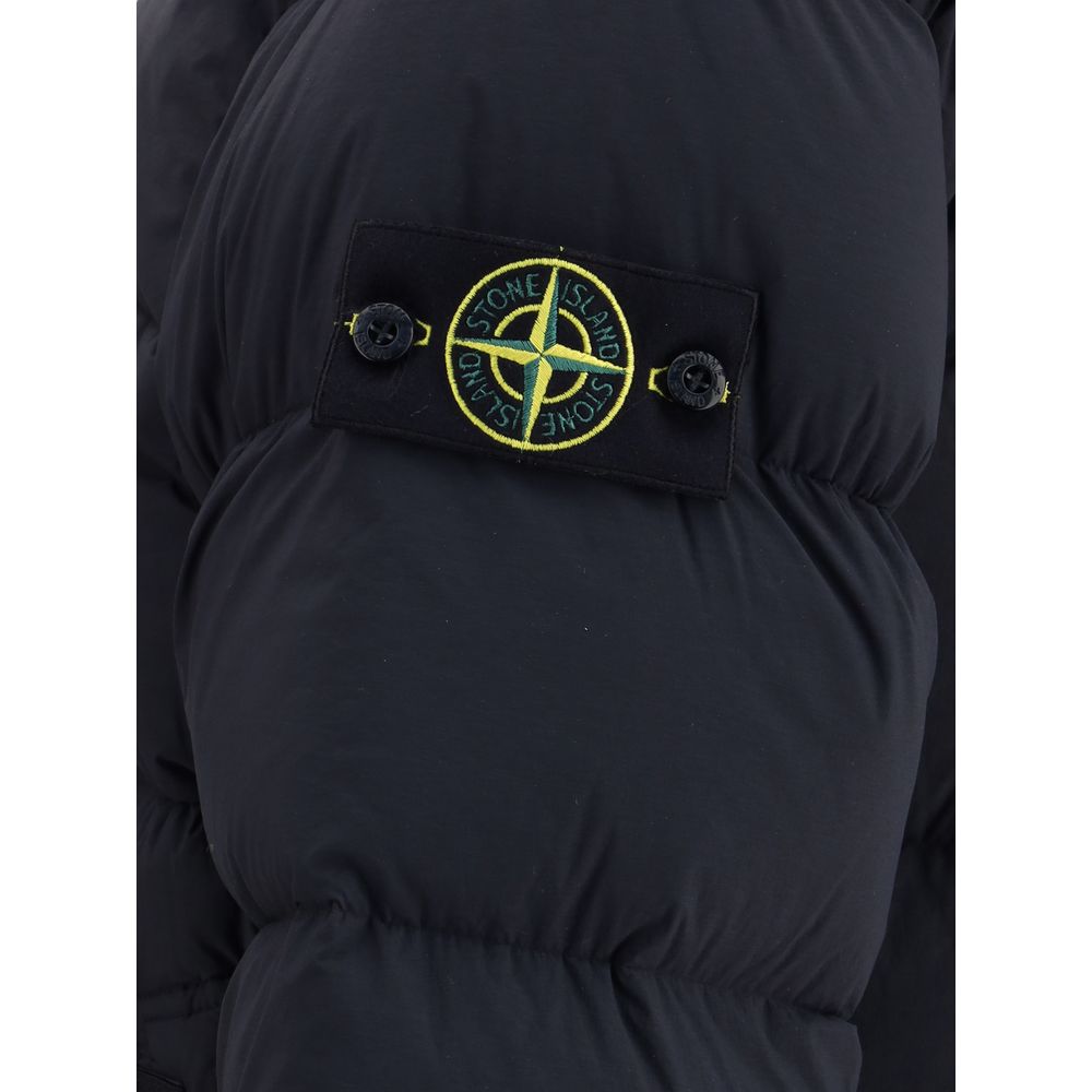 Stone Island Daunenjacke mit Kapuze