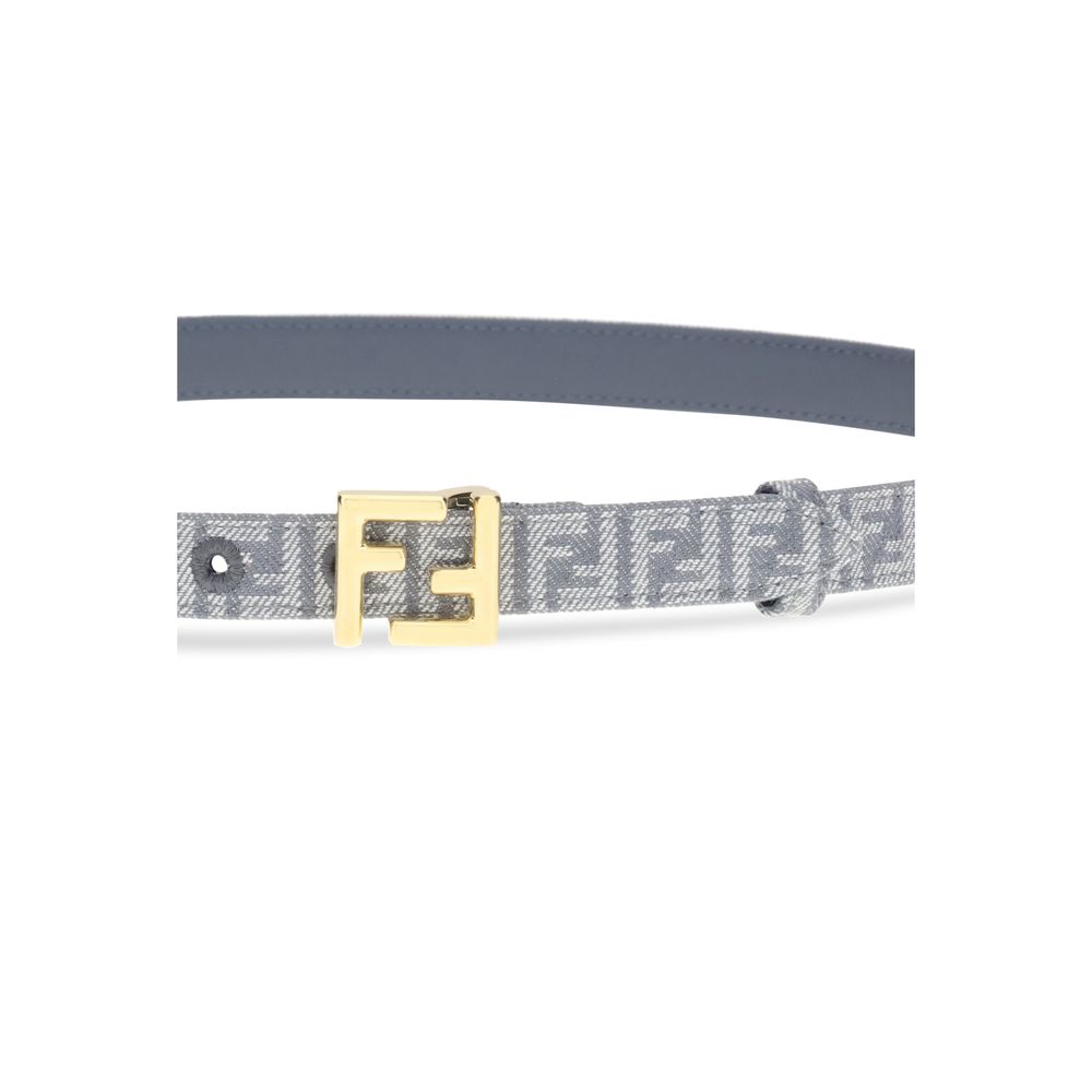 Fendi FF bestickter Jeansgürtel