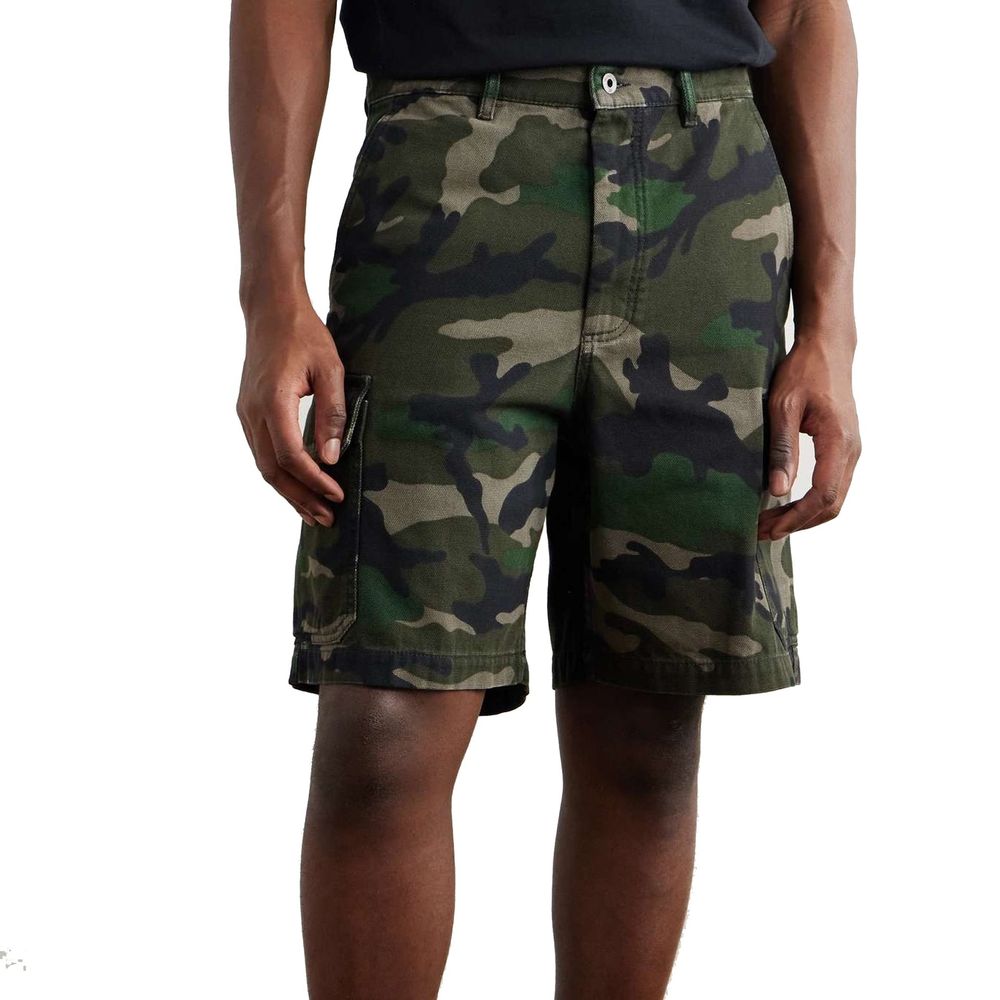 Valentino – Cargo-Shorts mit Camouflage-Muster