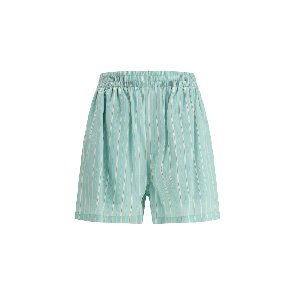 Gestreifte Shorts von Balenciaga