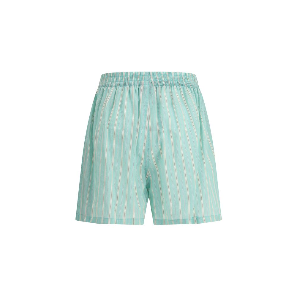 Gestreifte Shorts von Balenciaga