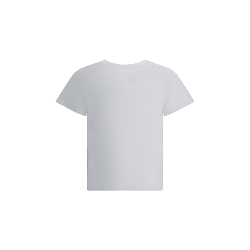 Kurzes T-Shirt mit Moncler-Logo