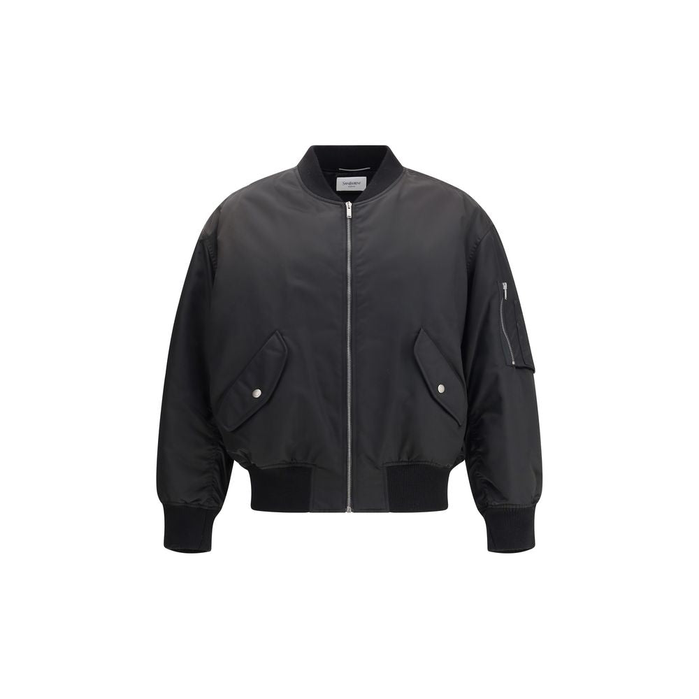 Saint Laurent Übergroße Bomberjacke