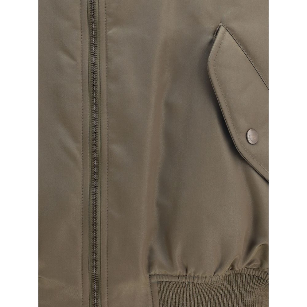 Saint Laurent Übergroße Bomberjacke