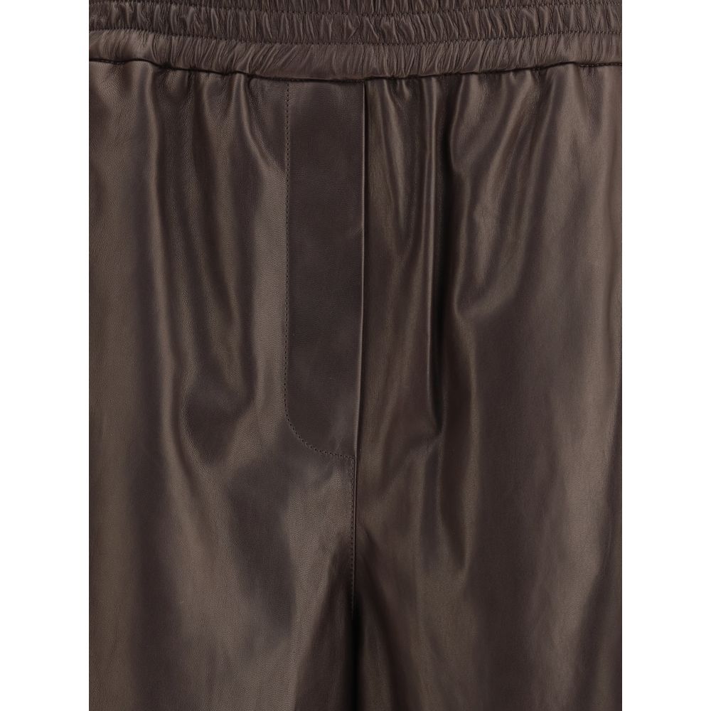 Giorgio Armani Hose aus Lammnappaleder