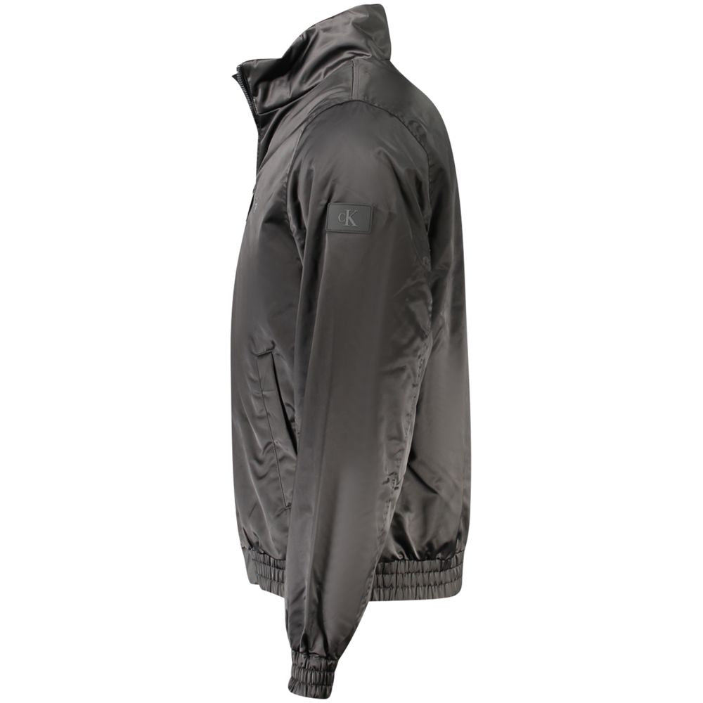 Calvin Klein Schwarze Polyester Herrenjacke