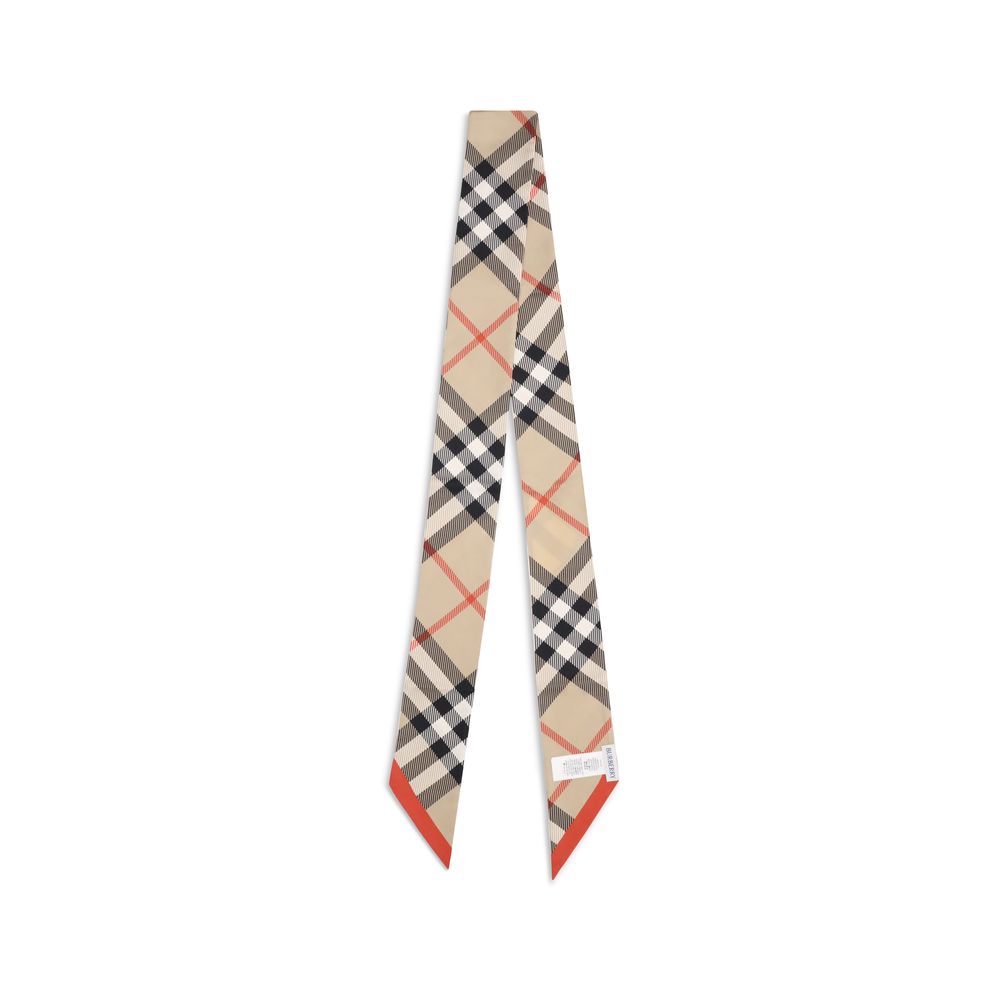 Burberry Seidenschal mit Karomuster