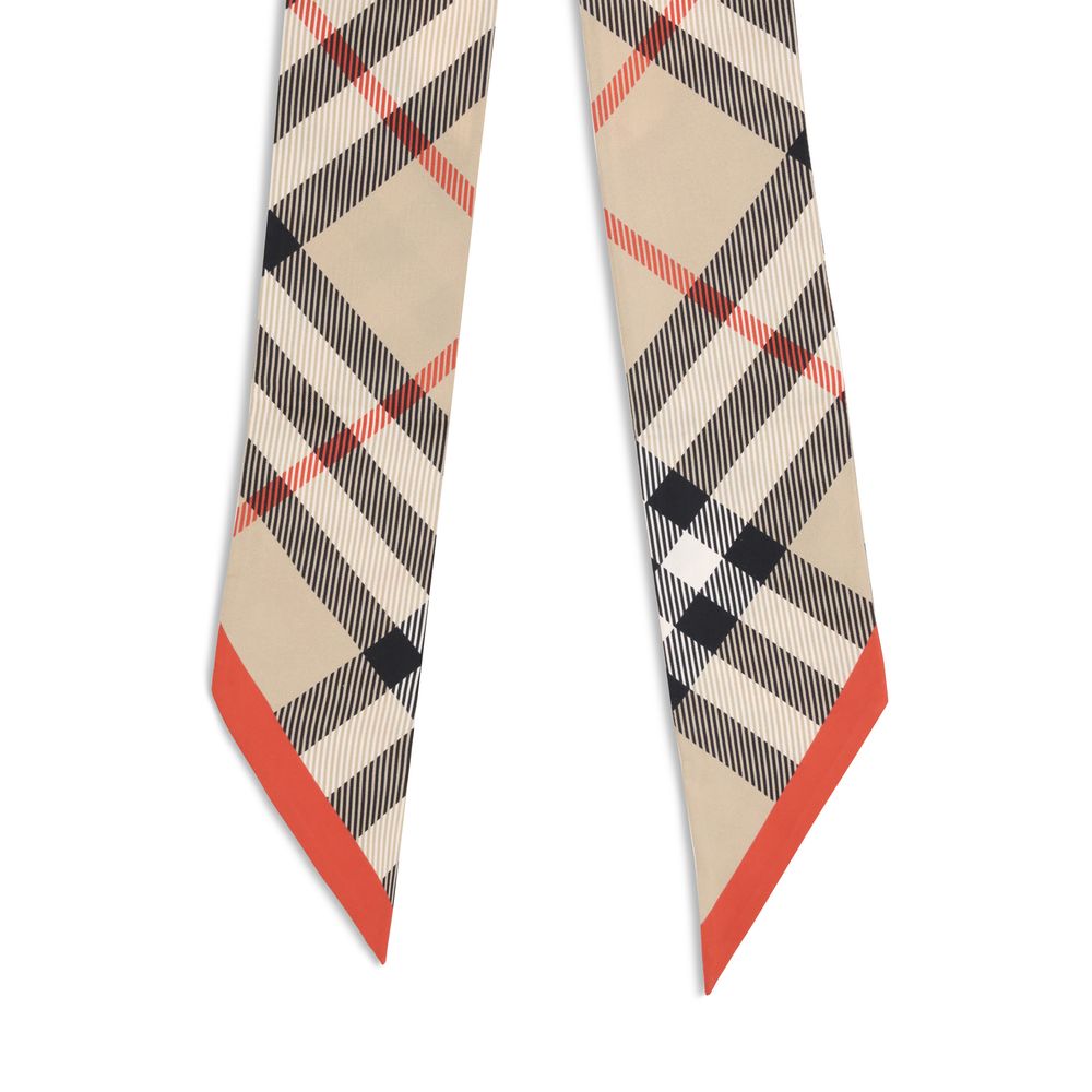 Burberry Seidenschal mit Karomuster