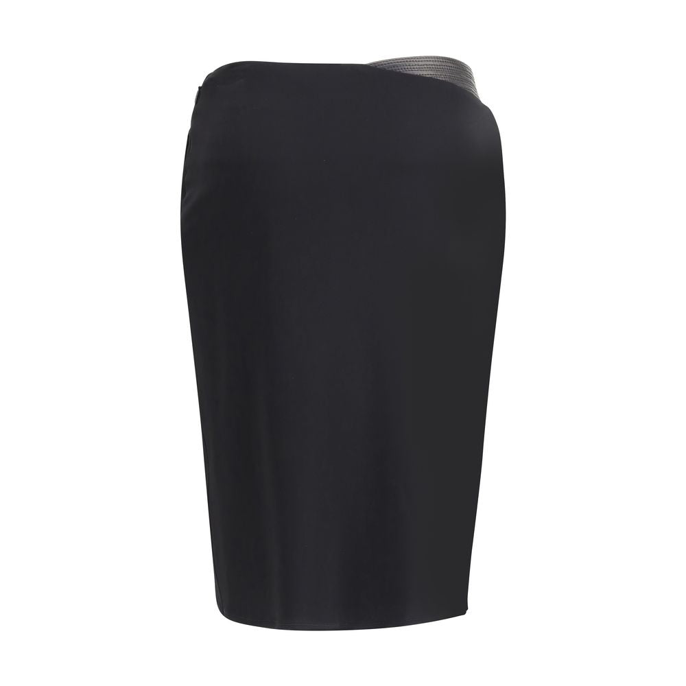 Versace Drapierter Jerseyrock