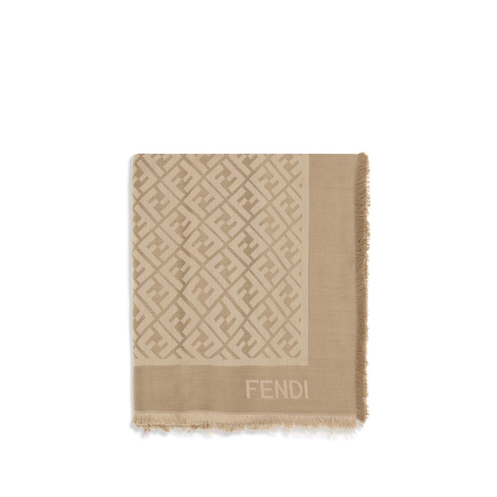 Fendi Seiden-FF-Schal
