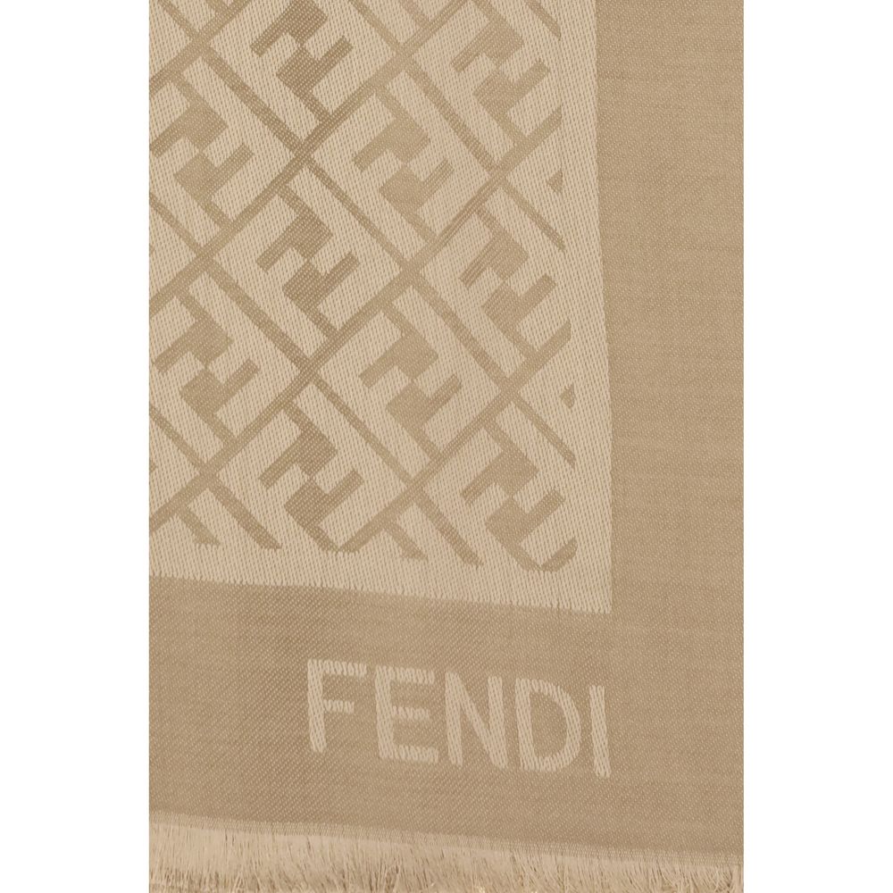 Fendi Seiden-FF-Schal