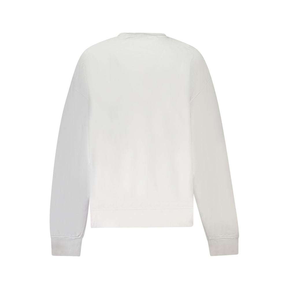 Calvin Klein Weißer Baumwollpullover für Damen