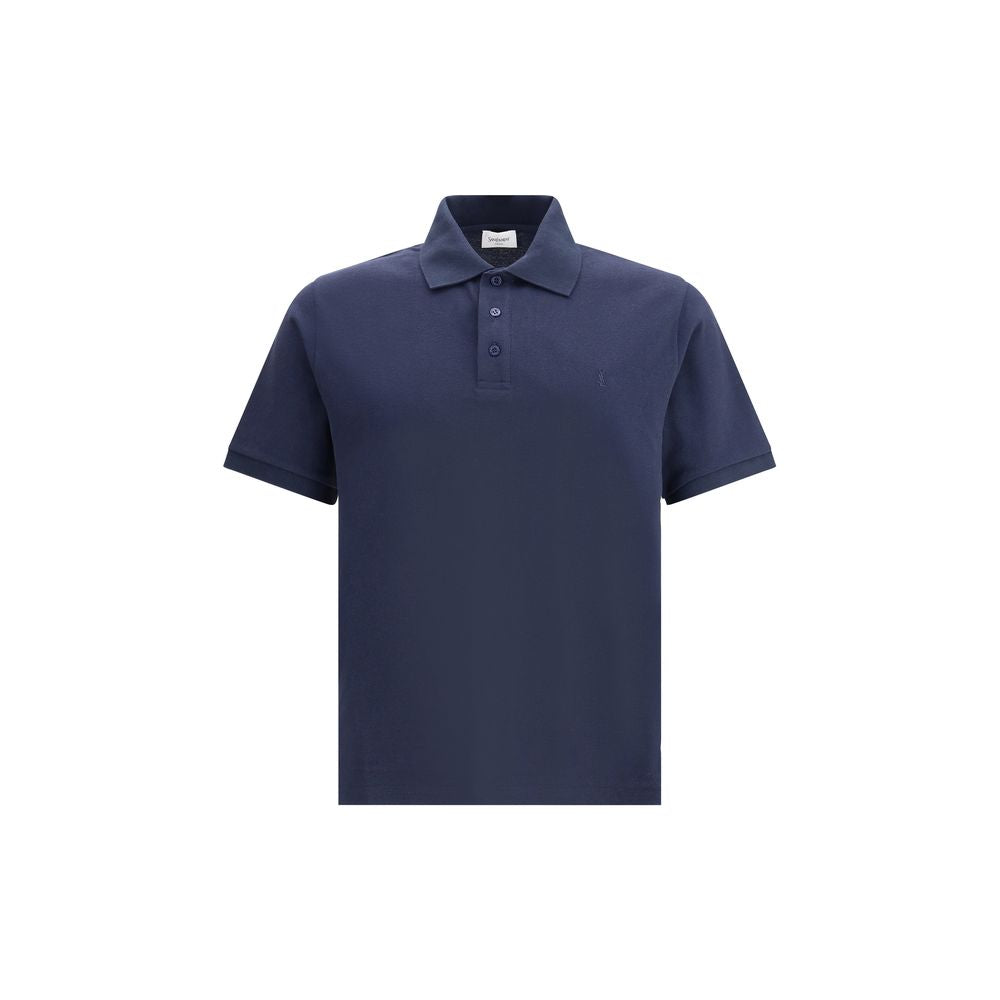 Saint Laurent Cassandre Baumwoll-Poloshirt