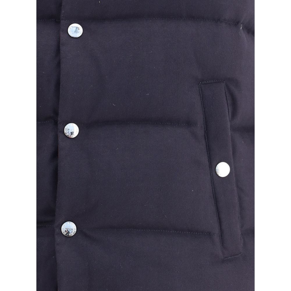 Dolce & Gabbana Wendbare Daunen-Strickjacke