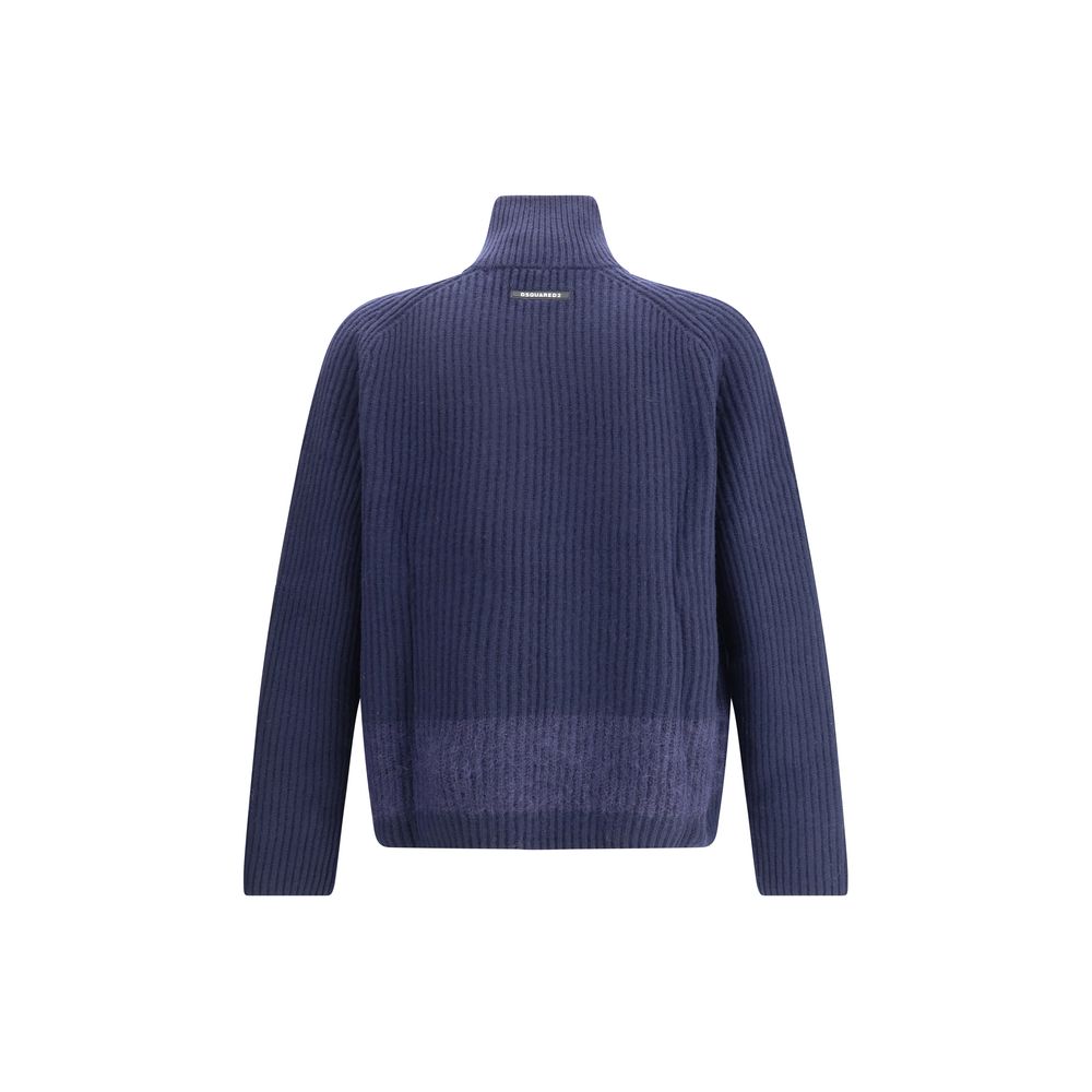 Dsquared² Strickjacke mit Reißverschluss