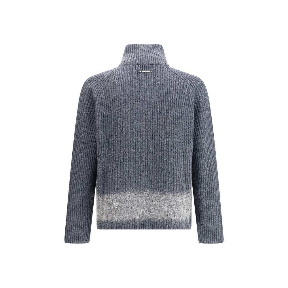 Dsquared² Strickjacke mit Reißverschluss