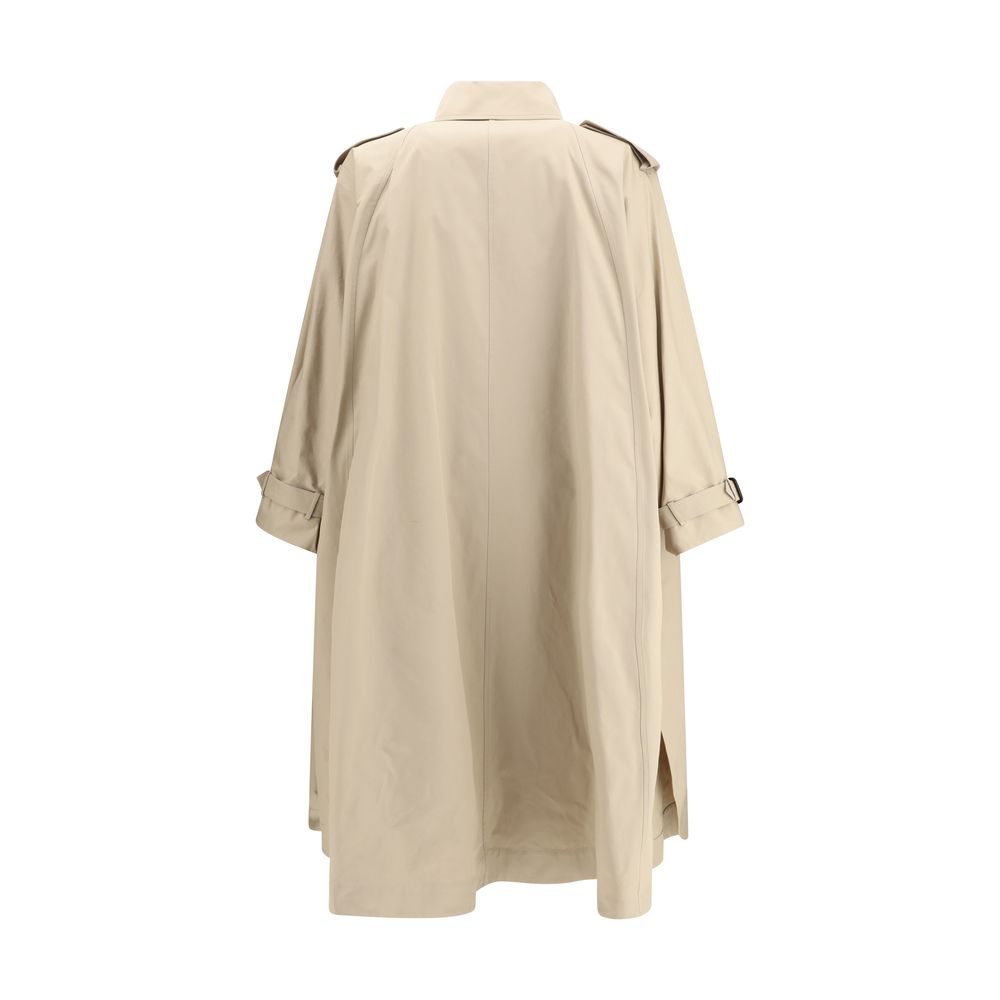 Saint Laurent Trenchcoat aus Baumwolltwill