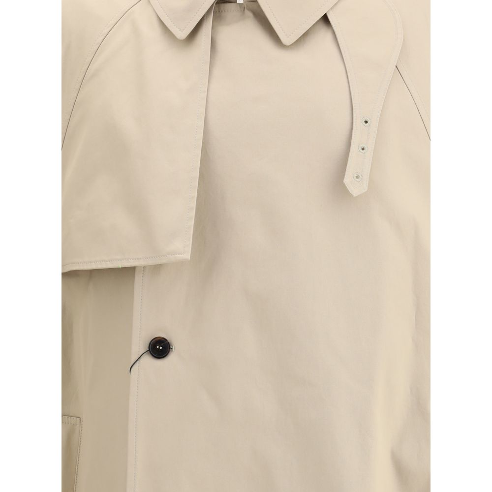 Saint Laurent Trenchcoat aus Baumwolltwill