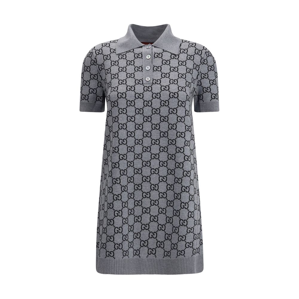 Gucci GG Supreme Polokleid