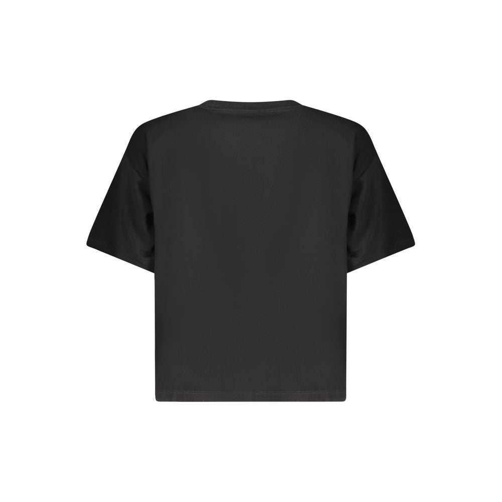 Guess Jeans – Schwarzes Baumwolltop für Damen