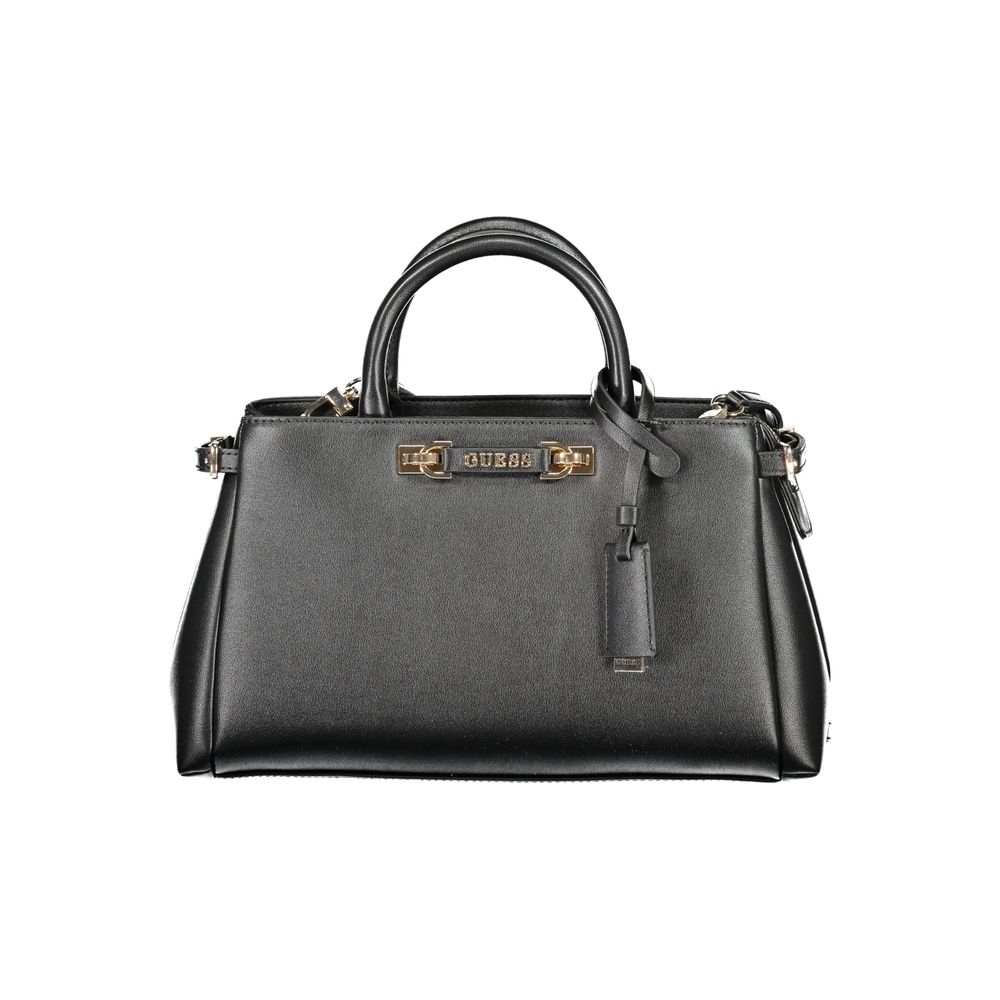Guess Jeans Schwarze Polyethylen-Damenhandtasche