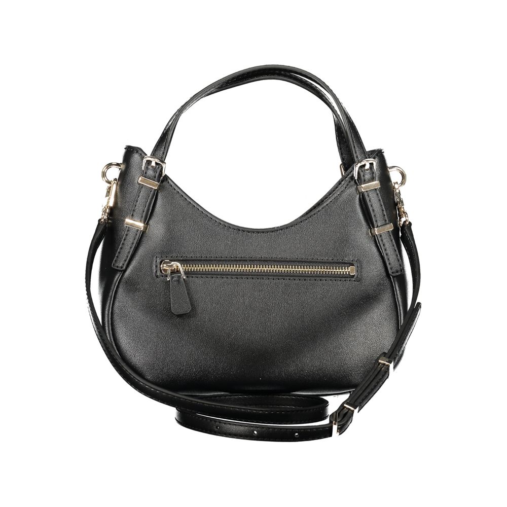 Guess Jeans Schwarze Polyethylen-Damenhandtasche