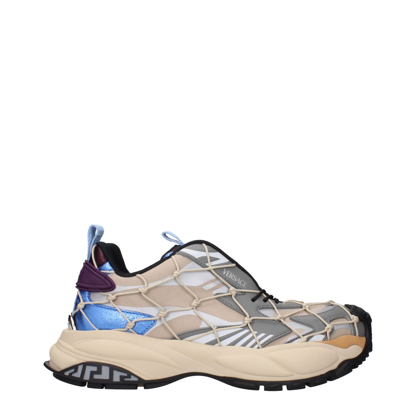 Versace Beige Stoff-Sneaker
