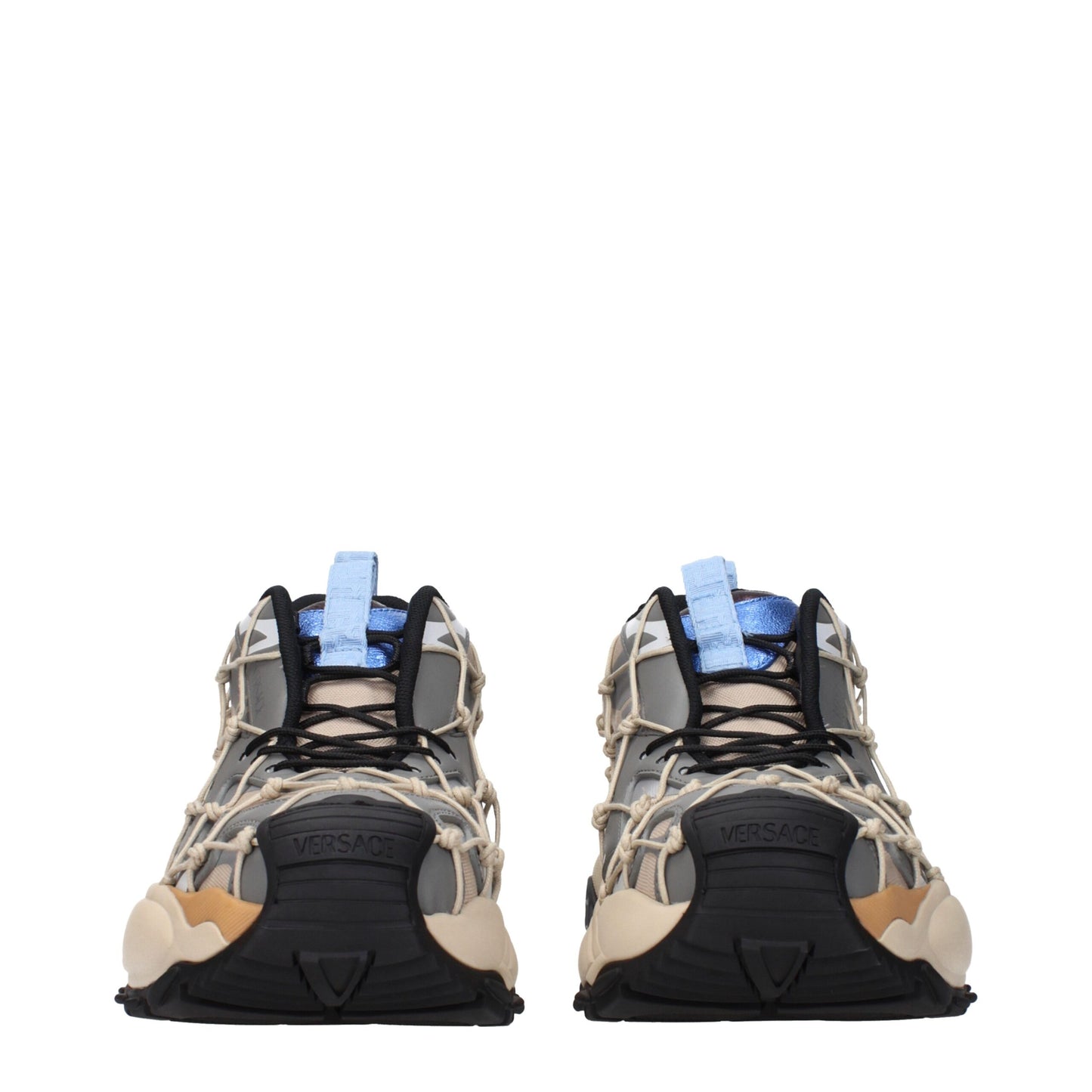 Versace Beige Stoff-Sneaker