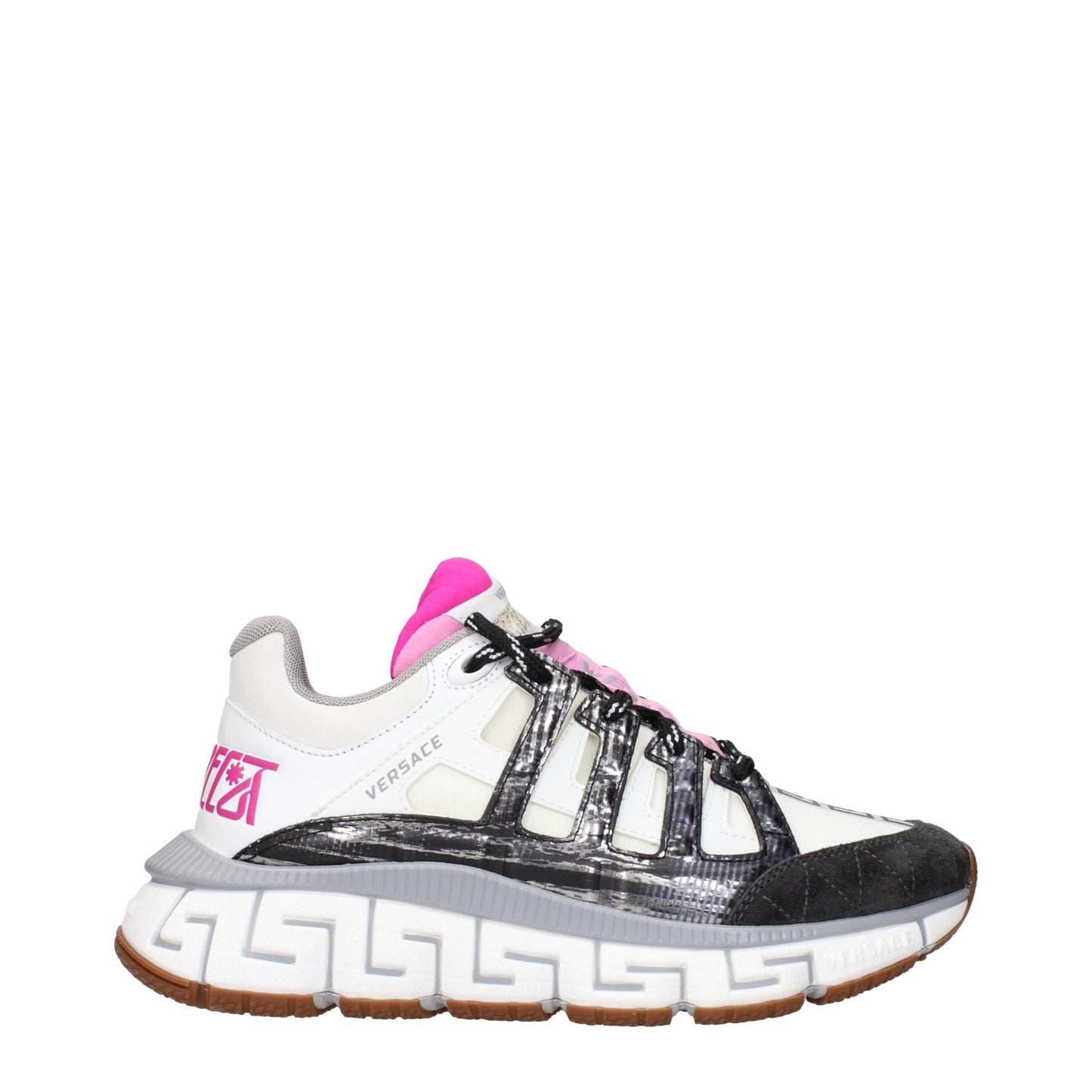 Versace Sportschuhe aus weißem Stoff