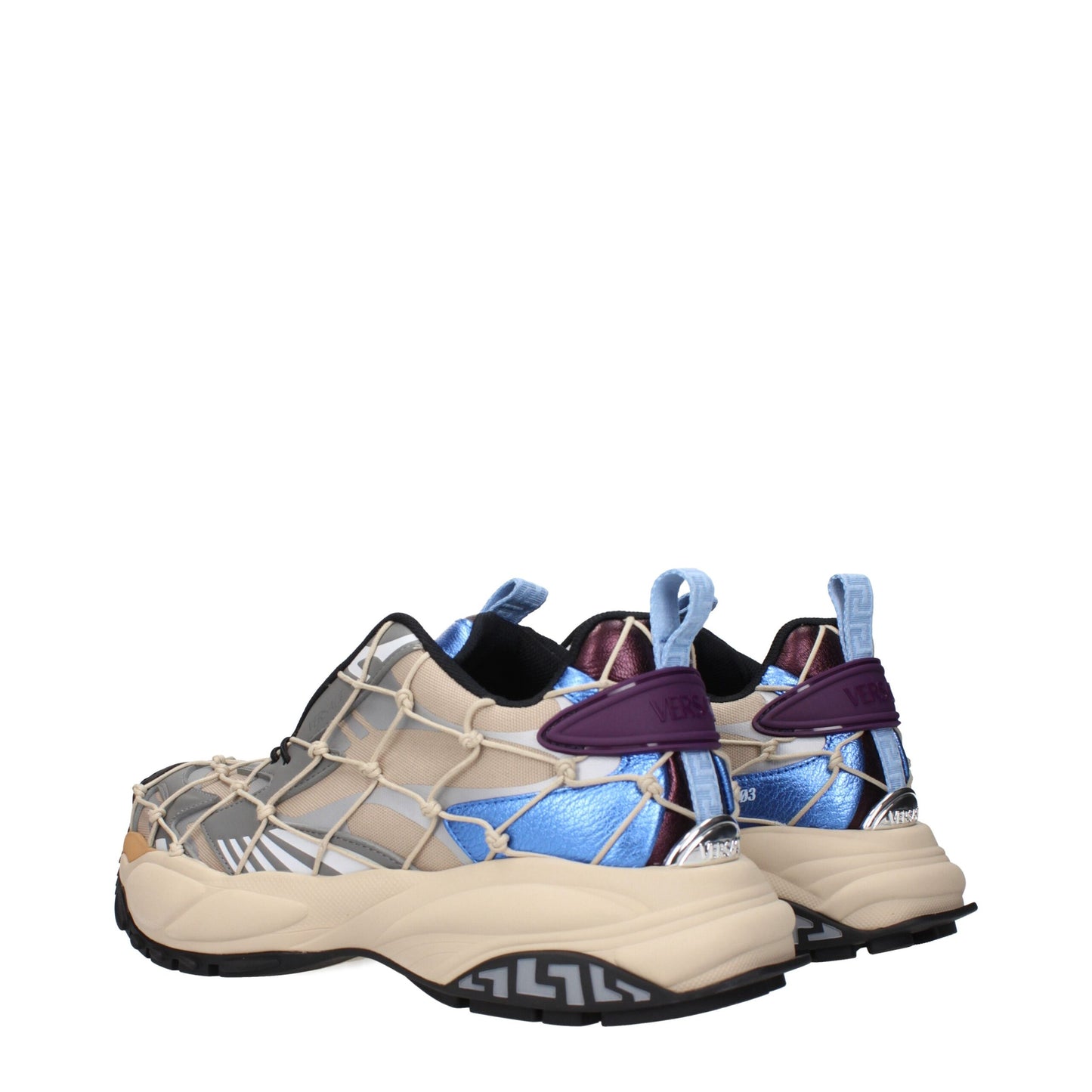 Versace Beige Stoff-Sneaker