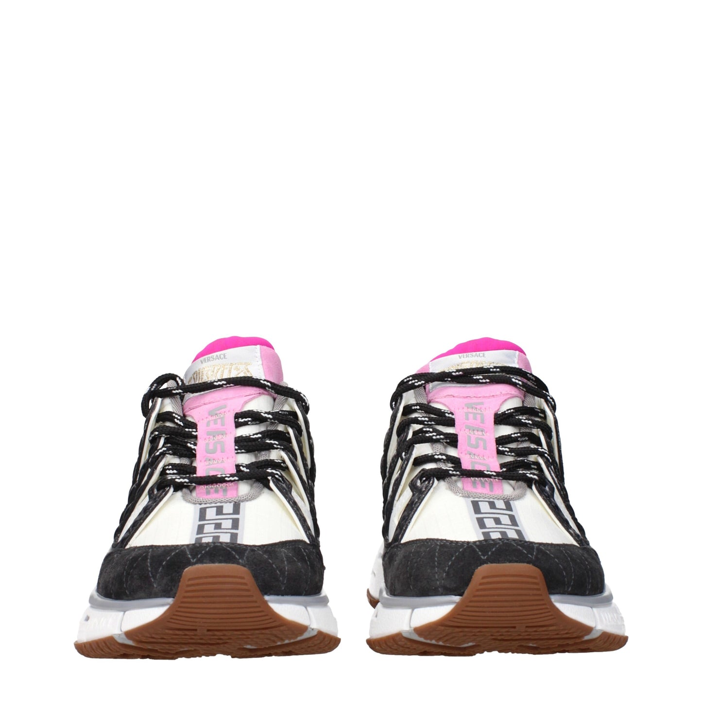 Versace Sportschuhe aus weißem Stoff