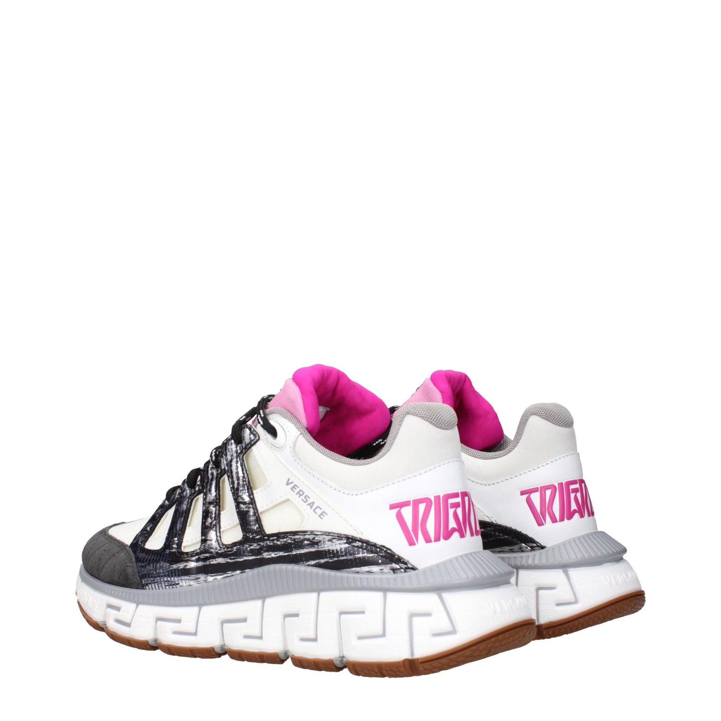 Versace Sportschuhe aus weißem Stoff