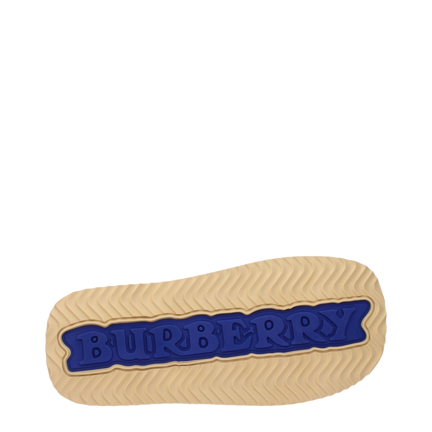 Burberry Beige Leder-Slipper-Sandalen