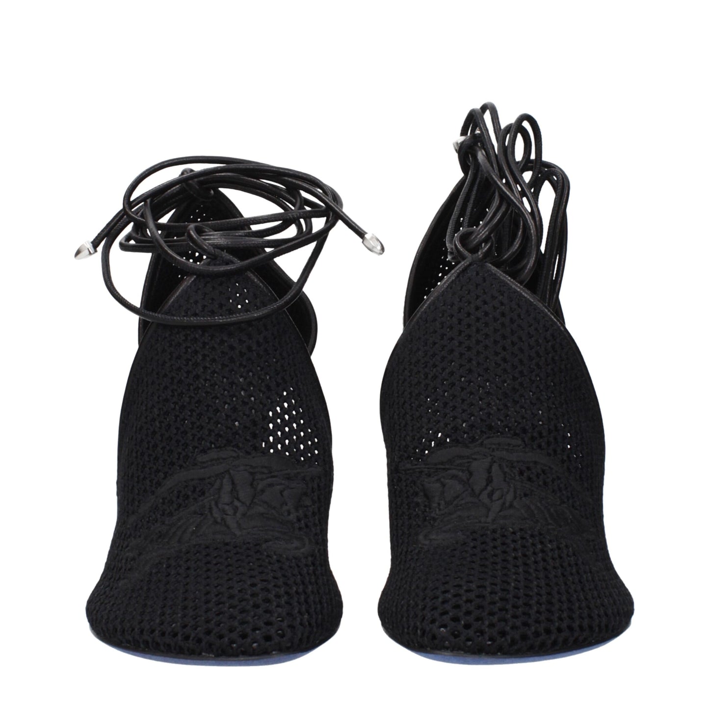 Burberry – Pumps mit hohem Absatz aus schwarzem Stoff