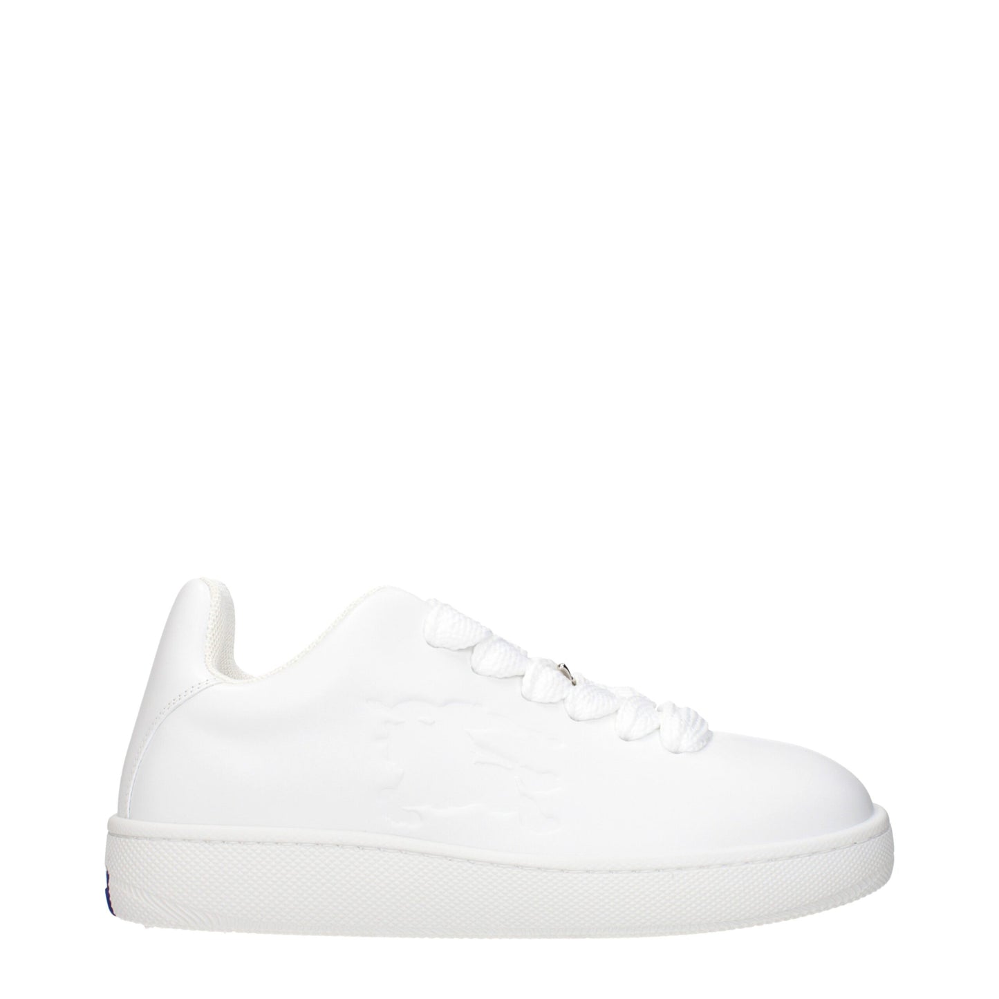 Burberry Weiße Leder Low-Tops