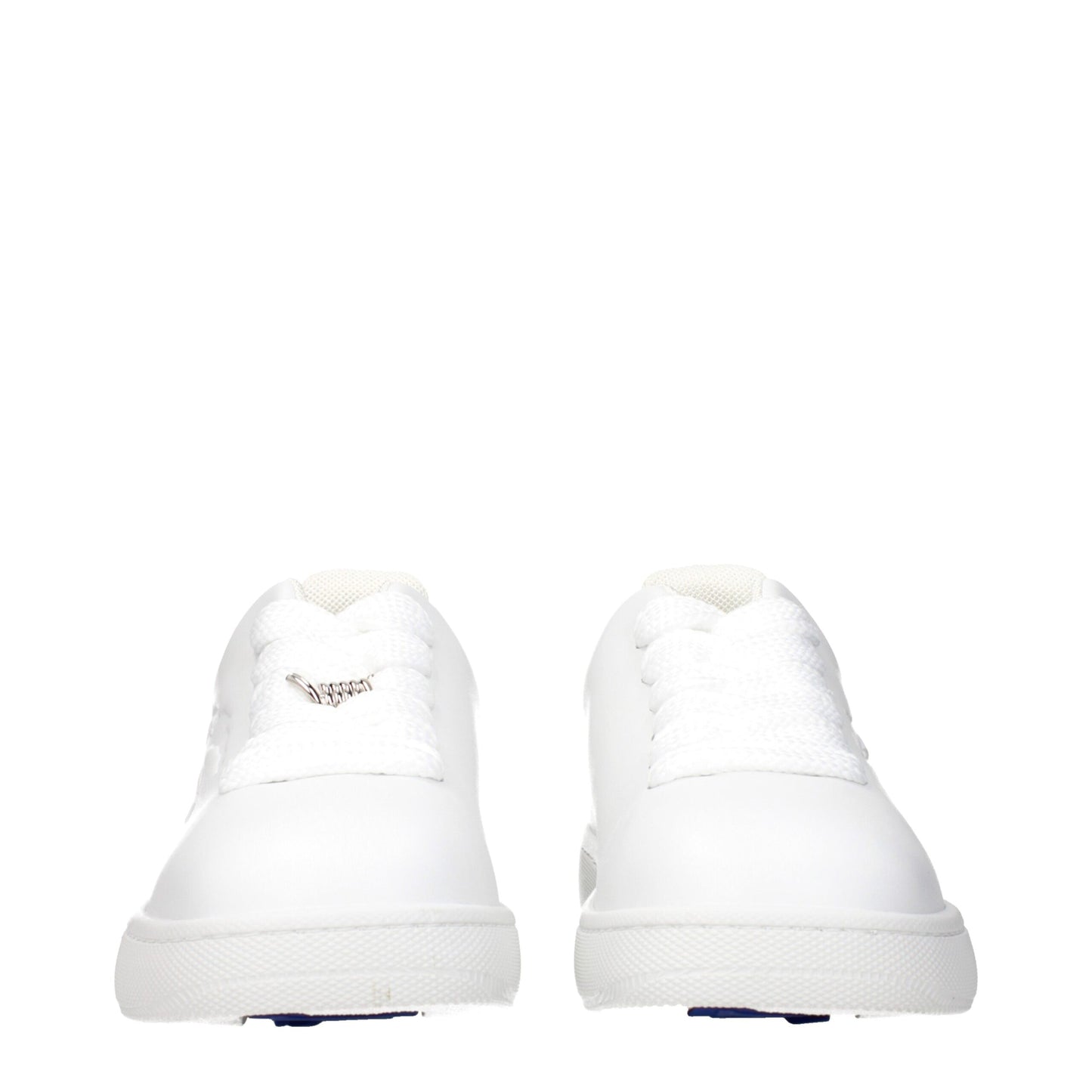 Burberry Weiße Leder Low-Tops