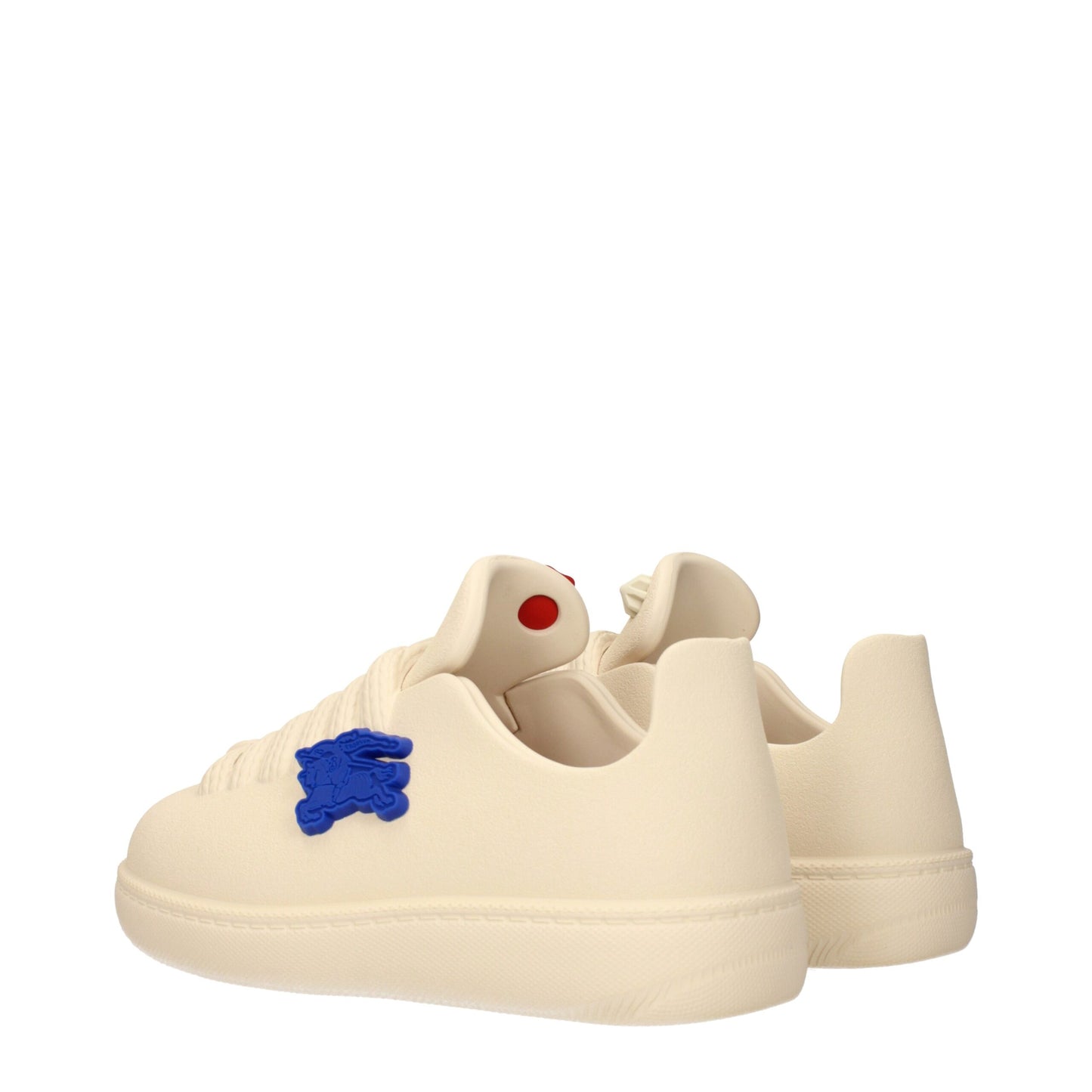 Beigefarbene Baumwoll-Sneakers von Burberry