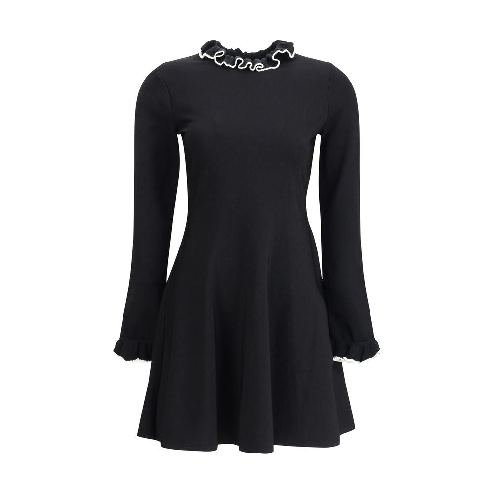Valentino Strickkleid mit Volants