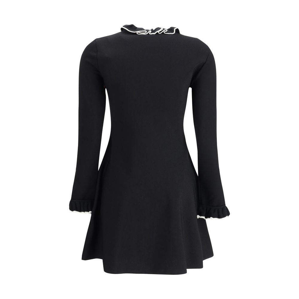 Valentino Strickkleid mit Volants