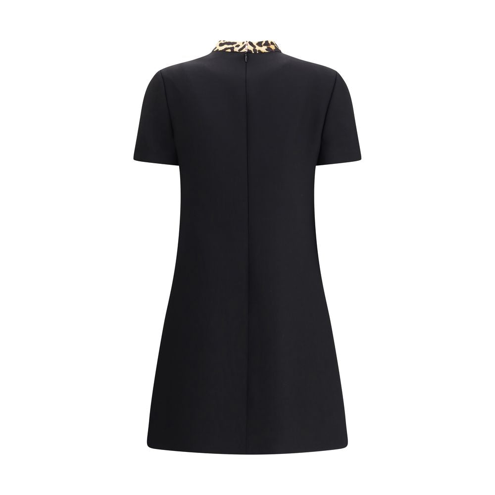 Valentino – Kurzes Kleid aus Crêpe Couture