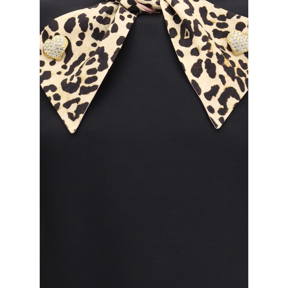 Valentino – Kurzes Kleid aus Crêpe Couture