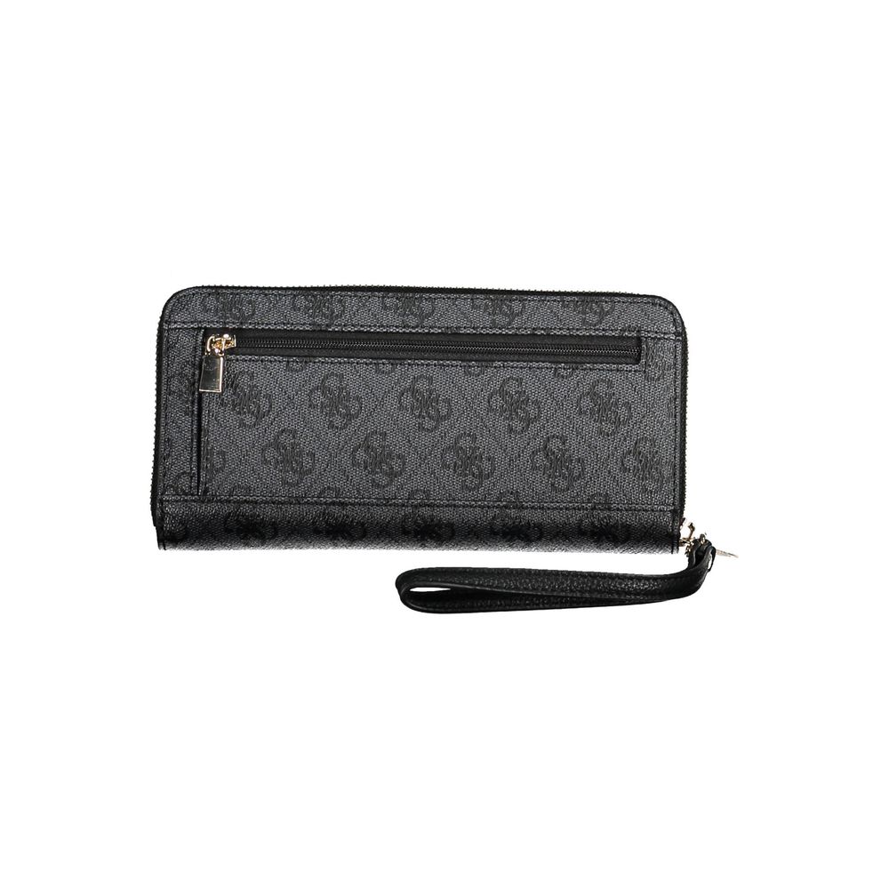 Guess Jeans – Schwarze Polyethylen-Geldbörse